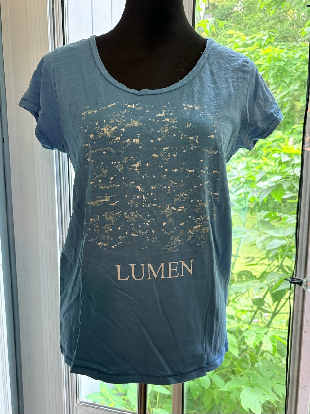 Petit Pilou Light Blue Short Sleeve Graphic Tee